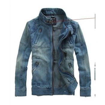 Veste streetwear en denim avec capuche