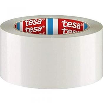Tesa Packband 4124 PVC Blanc 50 mm x 66 m