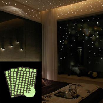 Pegatinas Adhesivas Brillantes 407 Uds para Decoración de Paredes