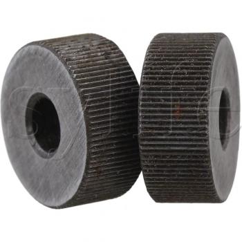 2PCS 19x8mm Single Knurling Tool 0.6mm Pitch
