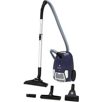 Hoover Brave BV60PET 011 Aspirateur réservoir cylindrique Sec 700 W Sac à poussière bleu glamour