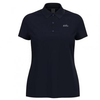 Odlo Damen Poloshirt, Essentials, Größe L, Blau