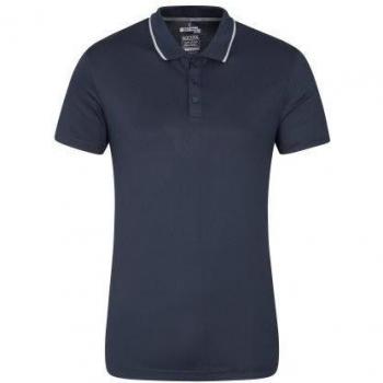 Polo blanco IsoCool para hombre de torneo Mountain Warehouse 4XL