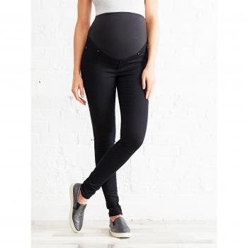 VERTBAUDET Super skinny maternité en toile extensible noir