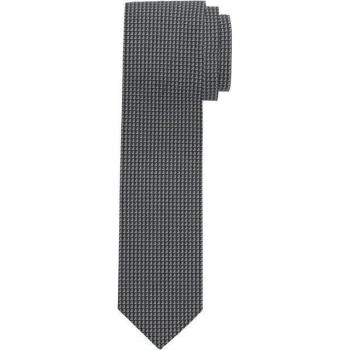 Olymp Krawatte 1792/00 – elegante graue Seidenkrawatte