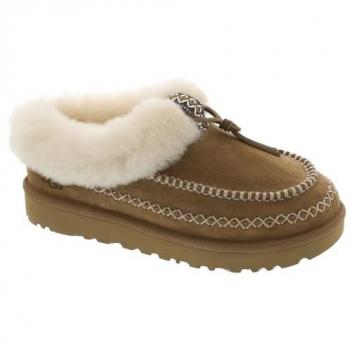 UGG Tasman Alpine Pantuflas de Piel en Marrón (37)