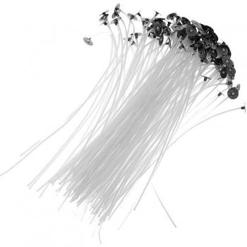 100 piezas de mechas de algodón para velas decorativas