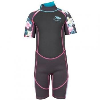 Trespass Kinderen Posie Wetsuit 7-8 Jaar Grijs