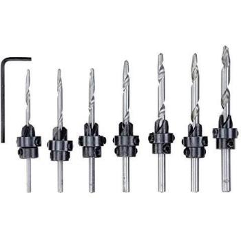 Juego de Brocas Avellanadoras de 3 a 6mm KWB