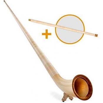 Lechgold Alphorn Deluxe Fichte F/Fis Set