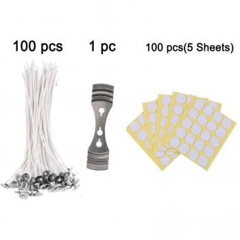 8-Inch Candle Wick Pack with Centering Device