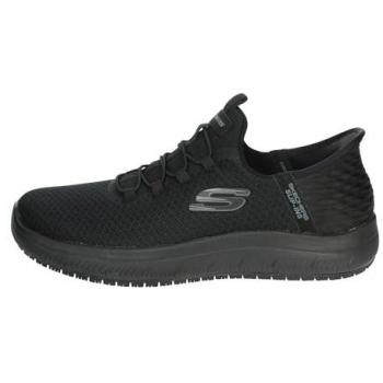 Zapatillas de Trabajo Skechers Slip-Ins en Negro