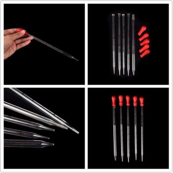Graduated Pipette with Rubber Bulb for Lab Use