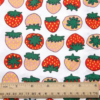 Tissu pour bricolage ananas crème glacée 50x145cm
