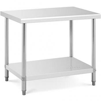 Edelstahl Küchentisch 100 x 70 cm Gastro Tisch