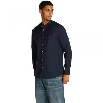 Tommy Hilfiger Hemd MW0MW30494 Dunkelblau Regular Fit 3XL Herren