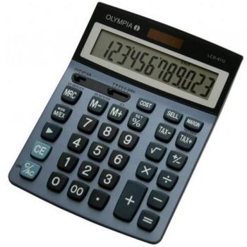 Olympia 6112 Desktop Calculator with LCD Display