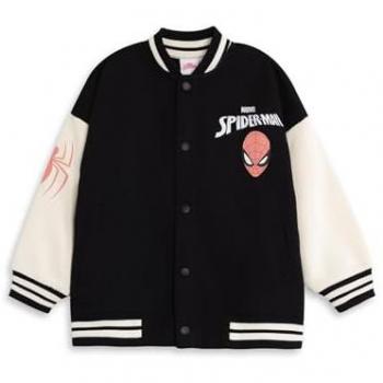 Vanilla Underground Black Spiderman Bomber