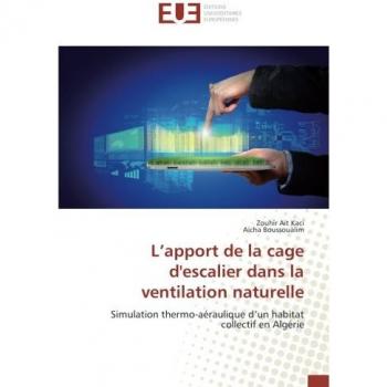 L'apport de la cage d'escalier dans la ventilation naturelle: Simulation thermo-aéraulique d'un habitat collectif en Algérie