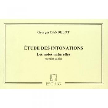 ETUDES INTONATIONS CAHIER1