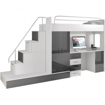 Set Camerette Salmere 100 Colore Grigio