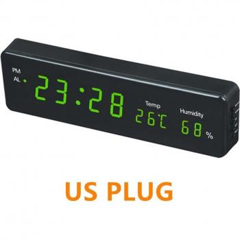Reloj de Mesita de Noche Digital con Función de Humedad