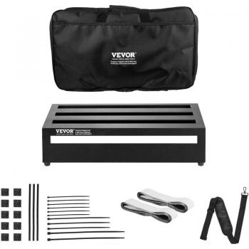 MOPHORN Portable Guitar Pedal Board with Carry Bag