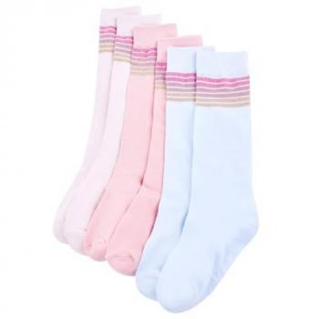 Children's Knee-High Socks 5 Pairs EU 23-26