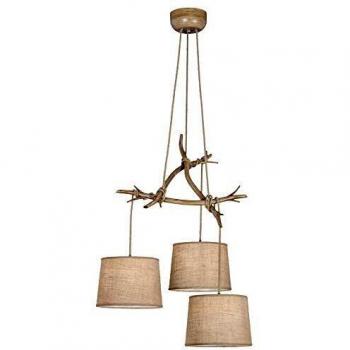 Sabina Pendant Lamp with Linen Shades