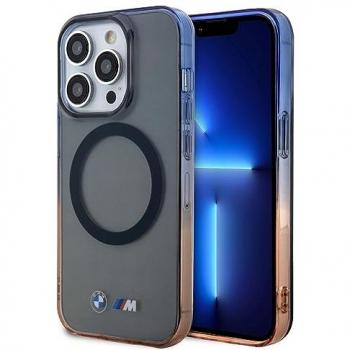 Estuche BMW iPhone 14 Pro 6.1 Gradient Bumper (gris) – talla única