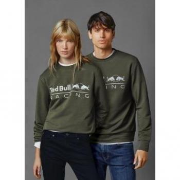 Felpa Red Bull Racing Team Loghi Crew Regent Verde M