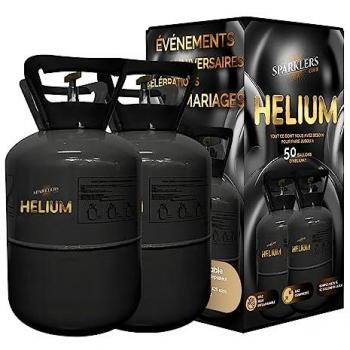 Helium Spark – 2 Bouteilles de 0,80 m³ (Fêtes, Mariages, Anniversaires)