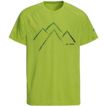 Herren‑T-Shirt Vaude Tekoa, Farboption Chute Green, 58 Schnitt