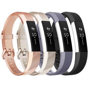 Tobfit Fitbit Alta HR Strap in Grey (Small)