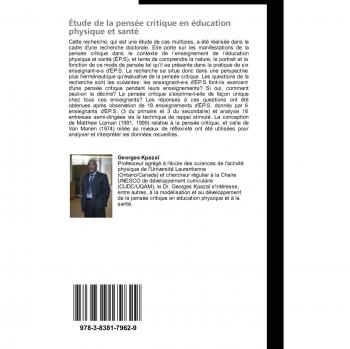 Étude de la pensée critique en éducation physique et santé