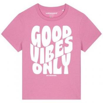 Watapparel T-Shirt Frauen Nur gute Stimmung
