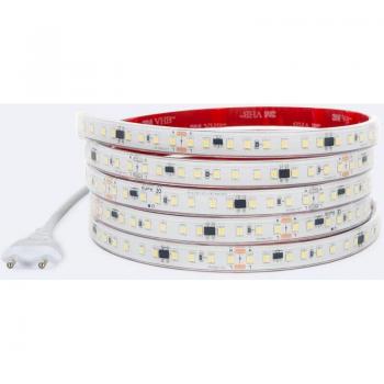 Ruban LED 220V SMD2835 Dimmable 120 LEDs/m 5m Silicone Flex 4000K