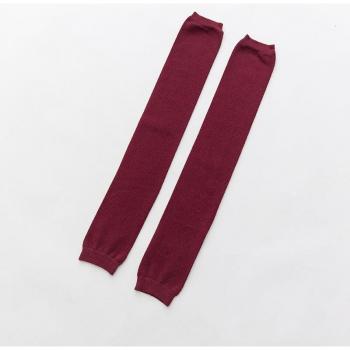 Winter Warm Cotton Leg Warmers – Female Straight Style, Long Over the Knee, All-Match