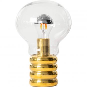 Illuminazione Ingo Maurer Bulb Brass LED per Tavolo in Ottone