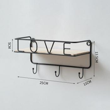 Chic Metal Partition Hook for Living Spaces