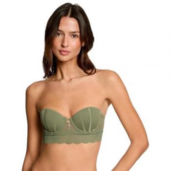 Soutien-gorge “Morgan Élégance” bandeau vert kaki