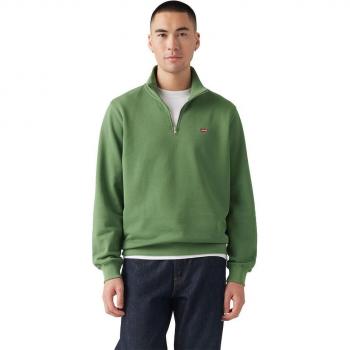 Sudadera Verde Levi's Con Logo Para Hombre