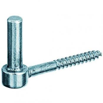 Crochet en J, gond Ø13 mm, longueur 155 mm, inox