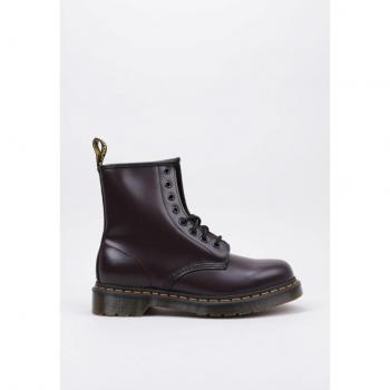 Bottines DR. MARTENS 1460 en cuir lisse bordeaux, taille 38