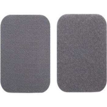 2-4 Stücke Aufkleber-Pads für Sofa-Kissen, rund 60mm, schwarz, mit Klebestreifen