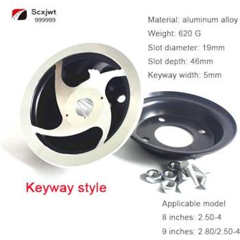 Kit de moyeu de clavette pour scooter 9 2.80/2.50-4