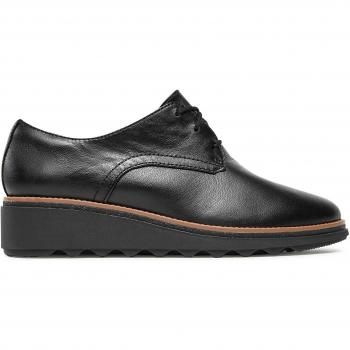 Clarks Shoes Scarpe Sharon Rae Black Leather EU 40