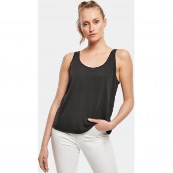 Urban Classics Ladies Modal Loose Top in Schwarz (Größe XS)