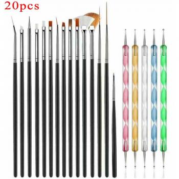 Kits de peinture de roche 20 pièces