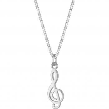 Collana con Ciondolo Chiave in Argento Sterling 925